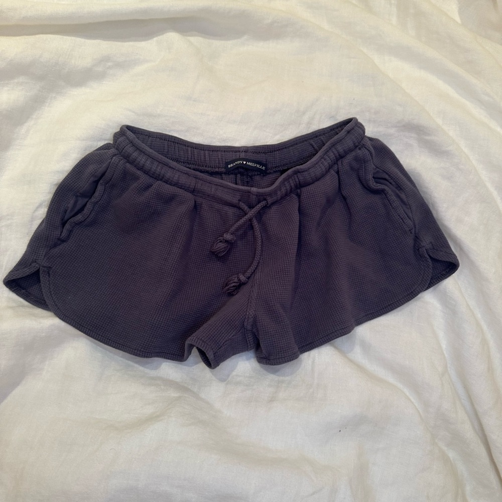 brandy melville navy shorts
